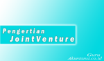 Pengertian Joint Venture