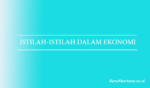 Istilah-Istilah Dalam Ekonomi
