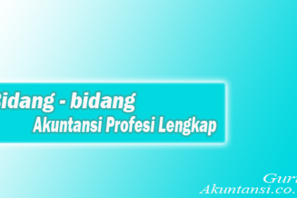 Bidang Akuntansi Profesi Lengkap