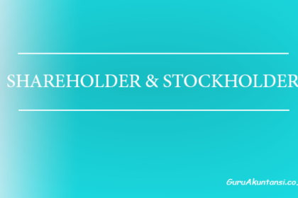 Pengertian Shareholder Dan Stockholder