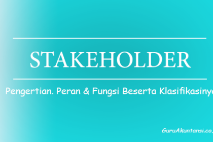 Pengertian Stakeholder