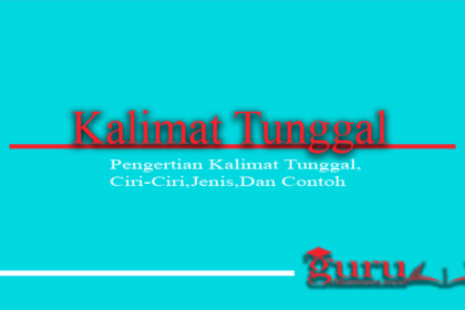 Kalimat Tunggal