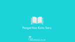 Pengertian-Kata-Seru