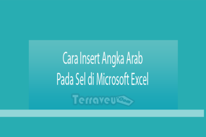 Cara Insert Angka Arab Pada Sel Di Microsoft Excel