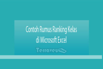 Contoh Rumus Ranking Kelas Di Microsoft Excel