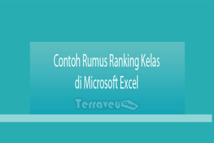 Contoh Rumus Ranking Kelas Di Microsoft Excel