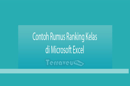 Contoh Rumus Ranking Kelas Di Microsoft Excel