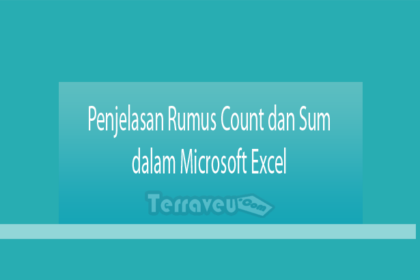 Penjelasan Rumus Count Dan Sum Dalam Microsoft Excel