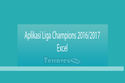 Aplikasi Liga Champions 2016-2017 Excel