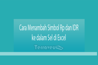 Cara Menambah Simbol Rp Dan Idr Ke Dalam Sel Di Excel