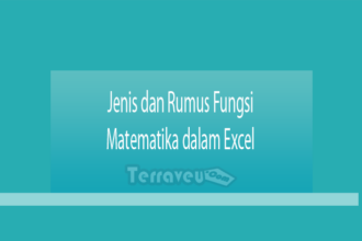 Jenis Dan Rumus Fungsi Matematika Dalam Excel