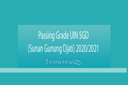 Passing Grade Uin Sgd (Sunan Gunung Djati) 2020-2021