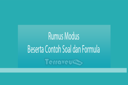 Rumus Modus Beserta Contoh Soal Dan Formula