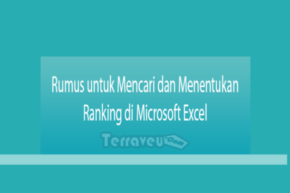Rumus Untuk Mencari Dan Menentukan Ranking Di Microsoft Excel