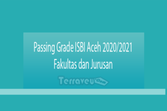 Passing Grade Isbi Aceh 2020-2021 Fakultas Dan Jurusan