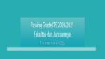 Passing Grade Its 2020-2021 Fakultas Dan Jurusannya