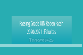 Passing Grade Uin Raden Fatah 2020-2021 Fakultas