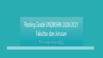 Passing Grade Undiksha 2020-2021 Fakultas Dan Jurusan