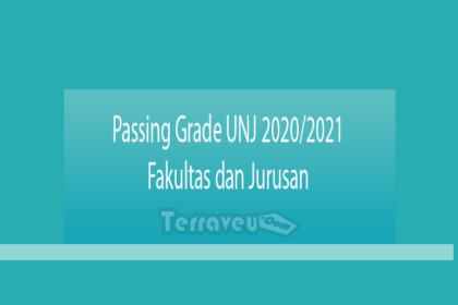 Passing Grade Unj 2020-2021 Fakultas Dan Jurusan