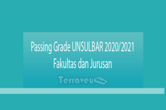 Passing Grade Unsulbar 2020-2021 Fakultas Dan Jurusan