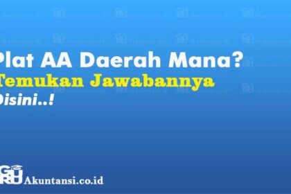 Plat Aa Daerah Mana