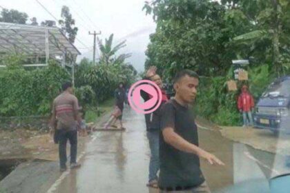 Video Viral Relawan Gempa Cianjur Dicegat Warga