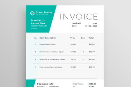 Contoh Invoice Tagihan