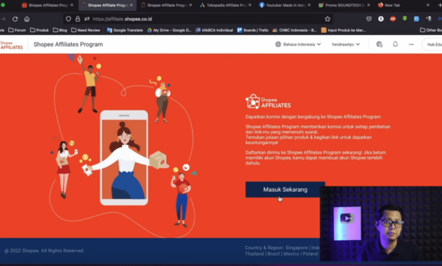 Gambar Cara Menjadi Affiliate Shopee