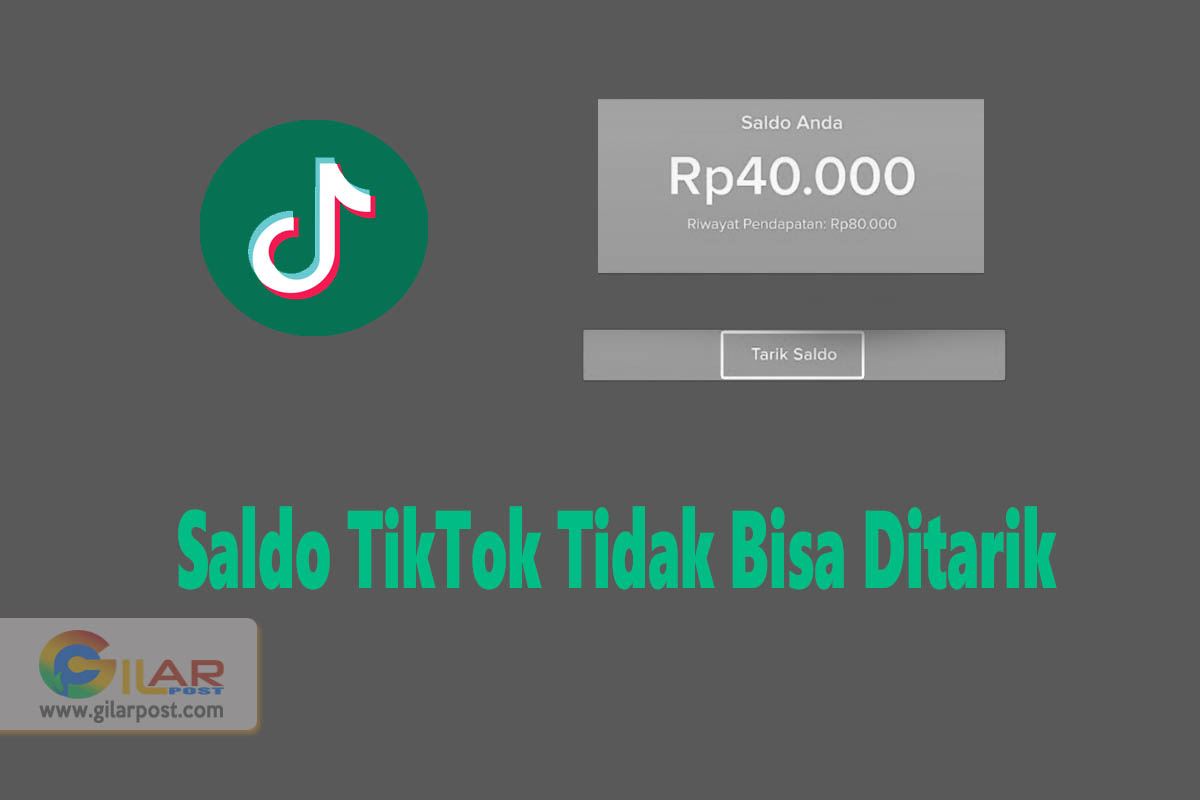 Saldo Tiktok Tidak Bisa Ditarik