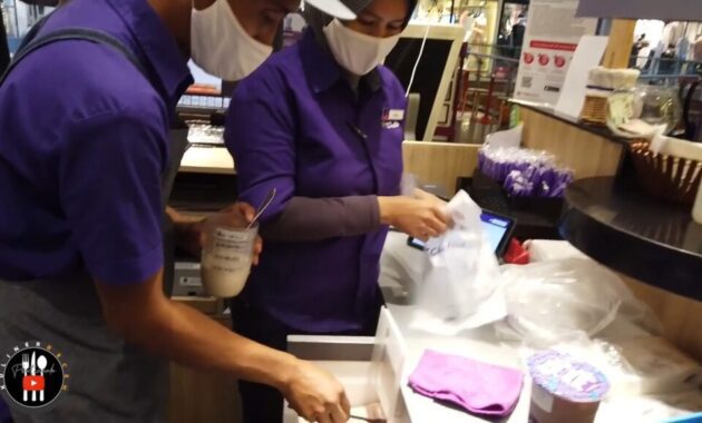 gaji barista chatime