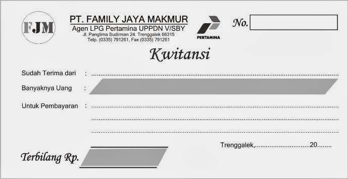 Begini Contoh Surat Kuitansi Berdasarkan Jenis Serta Cara Membuatnya 4 Contoh Surat Kuitansi2